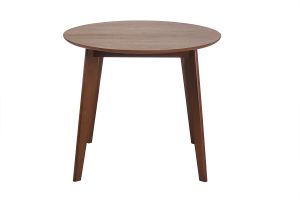 Table à manger extensible ovale en bois foncé L150-200 MARIK
