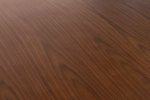 Table à manger extensible ovale en bois foncé L150-200 MARIK
