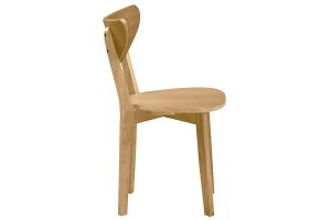 Chaises scandinaves bois clair (lot de 2) LEENA