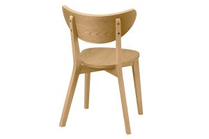 Chaises scandinaves bois clair (lot de 2) LEENA