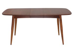 Tavolo da pranzo allungabile noce naturale L130-160 cm NORDECO