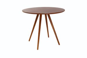 Table à manger design ronde noyer D90 ARTIK