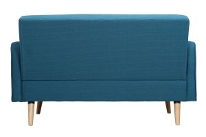 Divano scandinavo 2 posti blu anatra ULLA