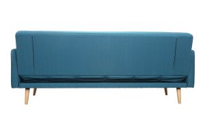 Divano letto scandinavo 3 posti blu anatra ULLA