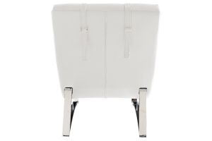 Chaise longue design bianco MONACO