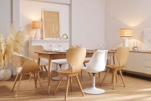Set di due sedie in frassino NORDECO