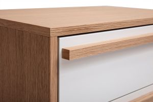 Commode chiffonnier - semainier scandinave 5 tiroirs L60 cm HELIA