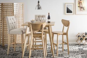 Paravent en bois clair motif ajouré 3 vantaux L133 cm AKKIKO