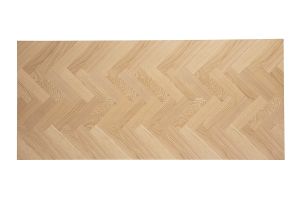 Table à manger rectangulaire finition bois chêne et métal noir L200 cm MAGDA