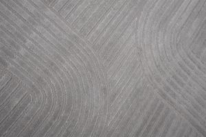 Tapis graphique rectangulaire gris 160 x 230 cm MAGNUS