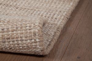 Tapis rectangulaire en laine et coton 160 x 230 cm SIMBEL