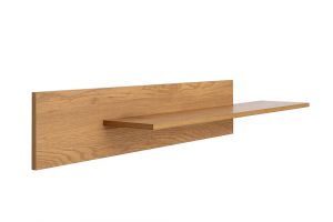 Mensola da muro finitura legno chiaro quercia L120 cm CIME