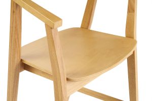 Tabourets de bar scandinaves en bois clair H66.5 cm (lot de 2) BAHIA