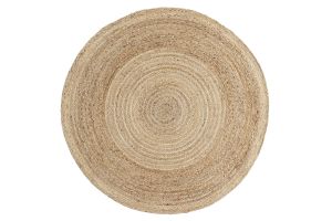 Tapis rond en jute naturelle D120 cm MATA