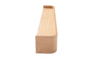 Etagère murale bois clair frêne L90 cm HOPE