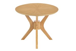 Table basse ovale bois clair chêne L90 cm DIELLI