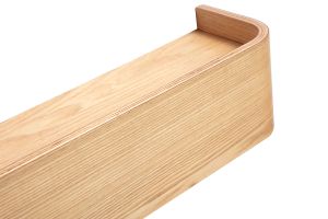 Etagère murale bois clair frêne L90 cm HOPE