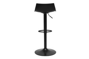 Tabourets de bar réglables design noirs (lot de 2) KELLY
