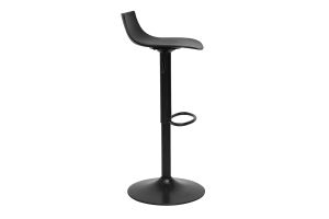 Tabourets de bar réglables design noirs (lot de 2) KELLY