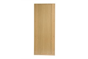 Armoire dressing avec 2 penderies finition bois chêne L90 cm GARENCE