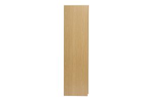 Armoire dressing avec 2 penderies finition bois chêne L90 cm GARENCE