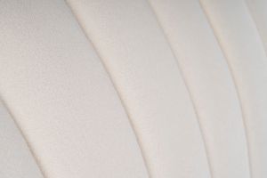 Letto a due piazze 160x200 in tessuto effetto lana ricciolata ARIELLE