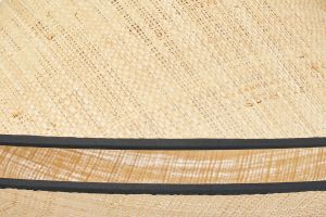 Suspension en rabane naturelle D50 cm KOYA
