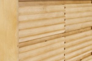 Commode en bois manguier massif 6 tiroirs L110 MATCHA