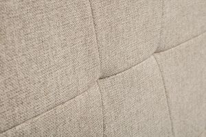 Tête de lit en tissu taupe L170 cm SUKA