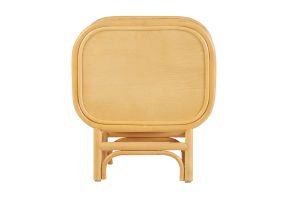 Comodino con cassetto in rattan LUWAK