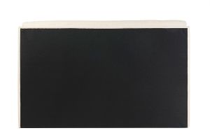 Lit coffre 2 places 160x200 cm en tissu texturé beige HONO