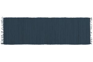 Tapis de couloir bleu foncé 60 x 200 cm AUBAGNE