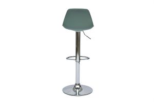 Tabourets de bar design vert de gris (lot de 2) STEEVY