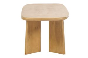 Tavolino rettangolare in legno massello di mango L120 cm SOTA