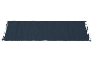 Tapis de couloir bleu foncé 60 x 200 cm AUBAGNE