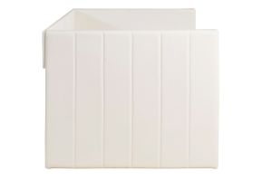 Lit gigogne blanc 90x190 cm ELIE