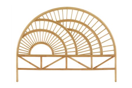 Tête de lit déco en rotin naturel L160 cm SUNNY