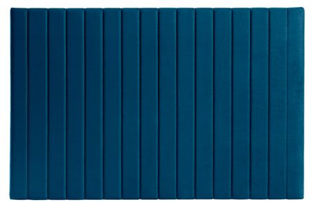 Tête de lit en tissu velours bleu foncé L170 cm NEHA
