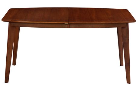 Table à manger extensible scandinave noyer L150-200 cm LEENA