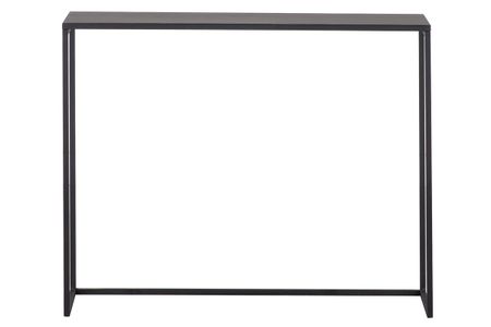 Console industrielle en métal noir L100 cm KARL