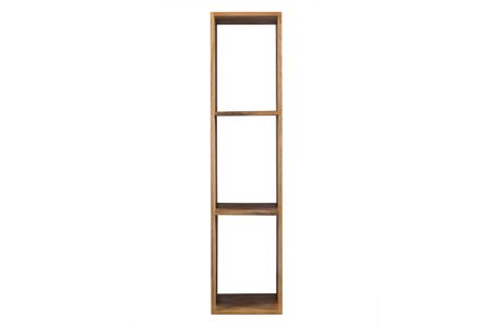 Étagère murale industrielle en bois manguier massif L28 cm YPSTER