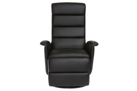 Poltrona relax manuale nero NELSON