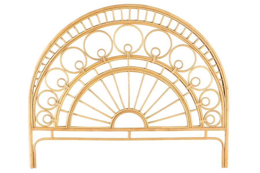 Tête de lit déco en rotin naturel L160 cm SORAYA