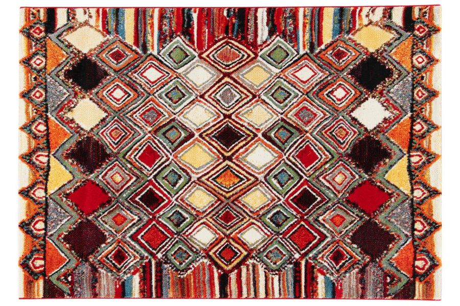 Tapis à motifs multicolore 160 x 230 cm HOLI