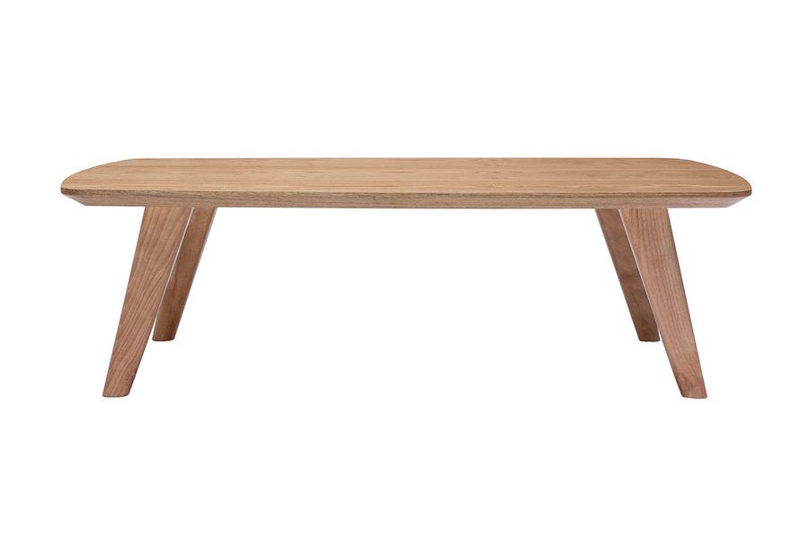 Mesa de centro nórdica de fresno 120 cm FIFTIES