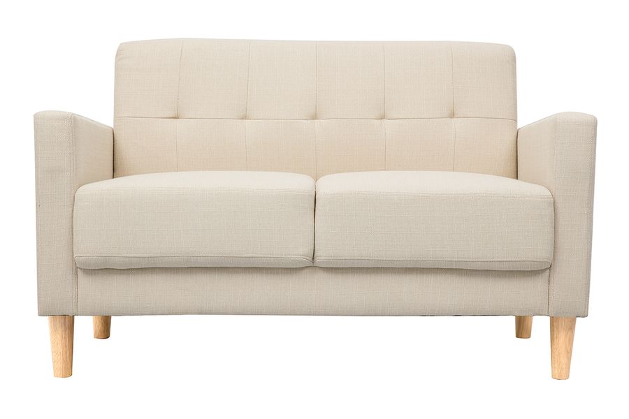 2-er Designer-Sofa MOON beige