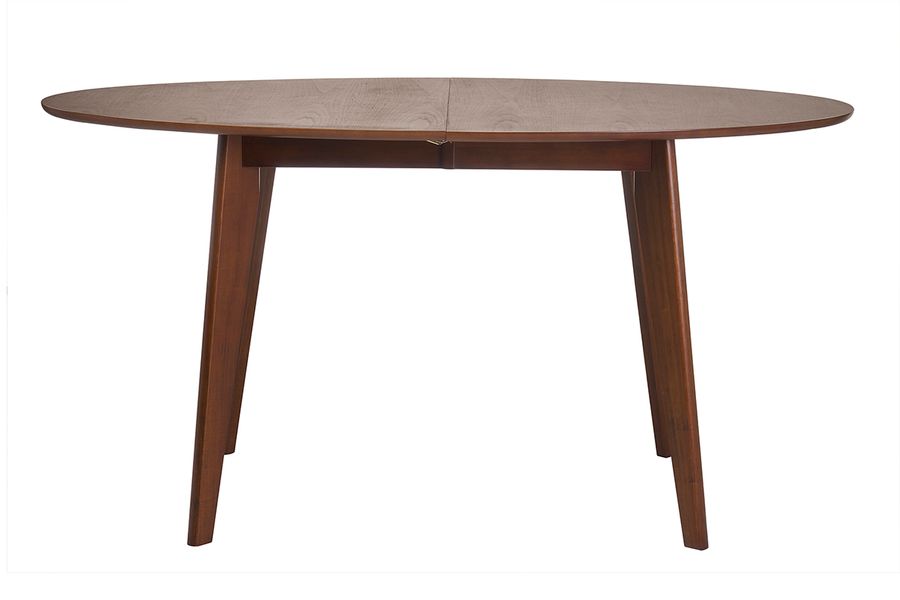 Tavolo da pranzo allungabile design noce L150-200 MARIK
