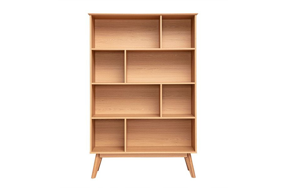 Libreria scandinava quercia 165cm INGRID