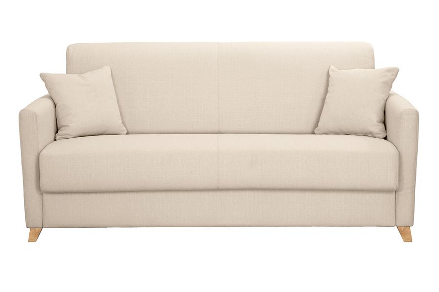 Sofá convertible 3 plazas nórdico beige SKANDY
