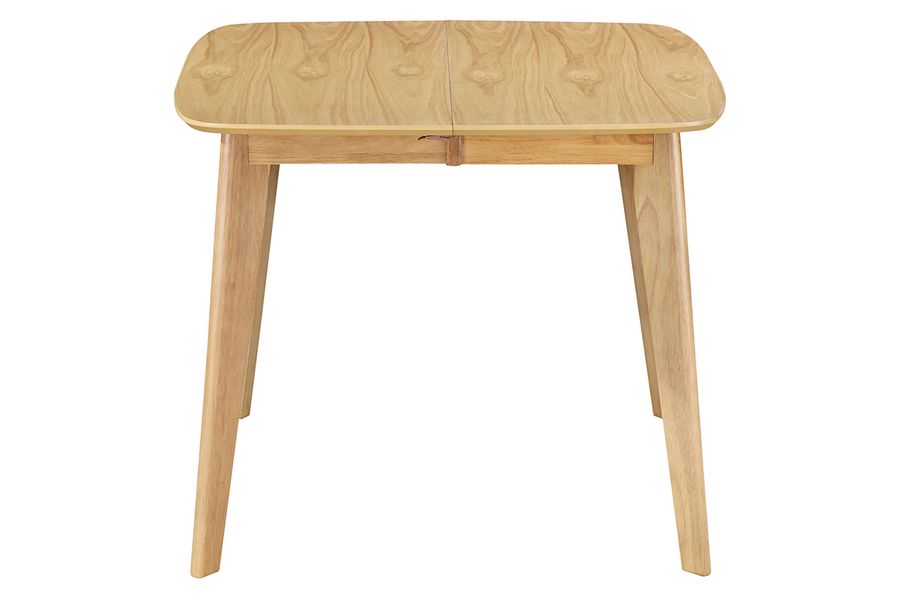 Mesa de comedor extensible nórdica en madera clara L90-130 LEENA
